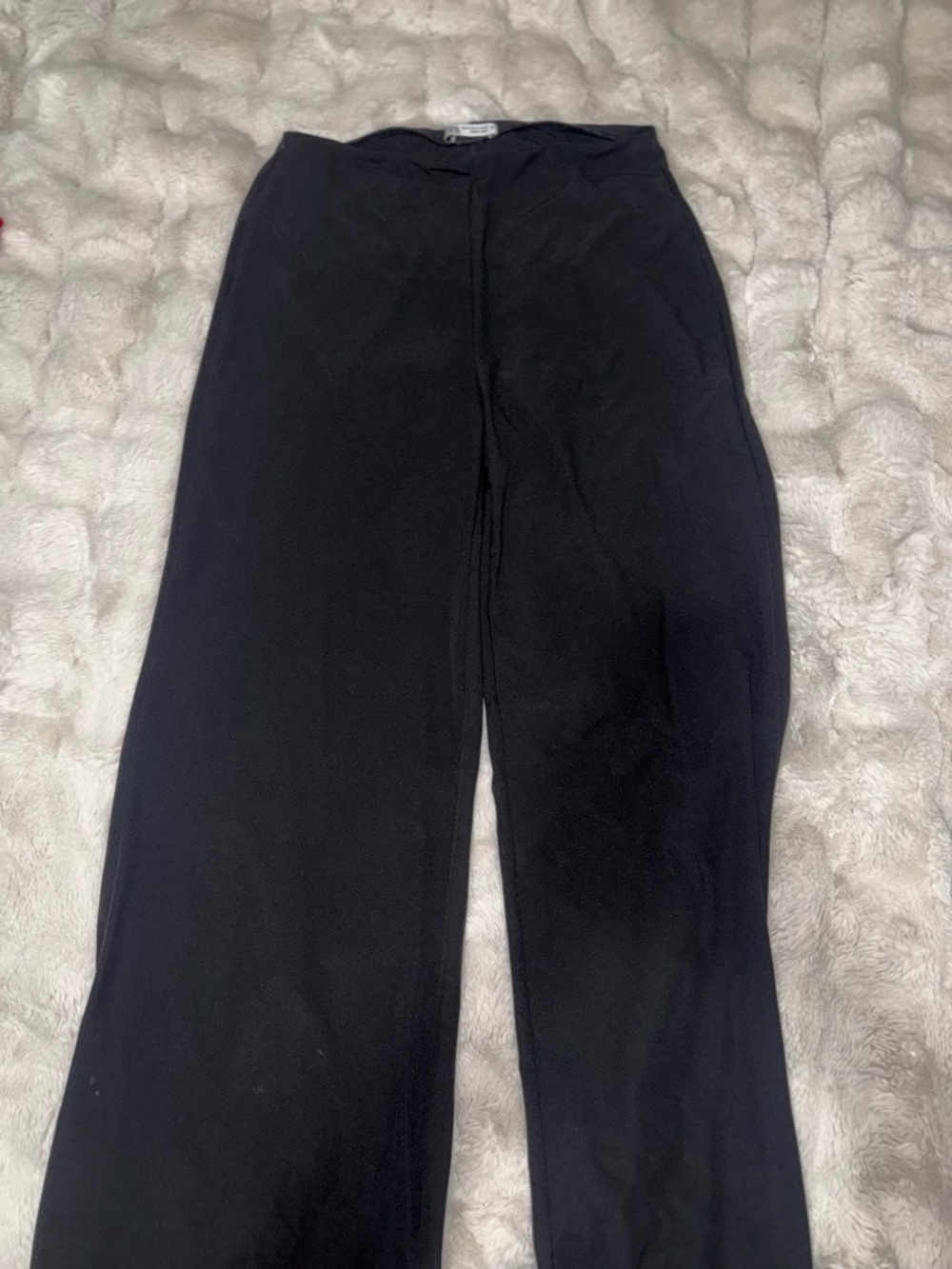 Zara Black Wide-Leg Women's Pants